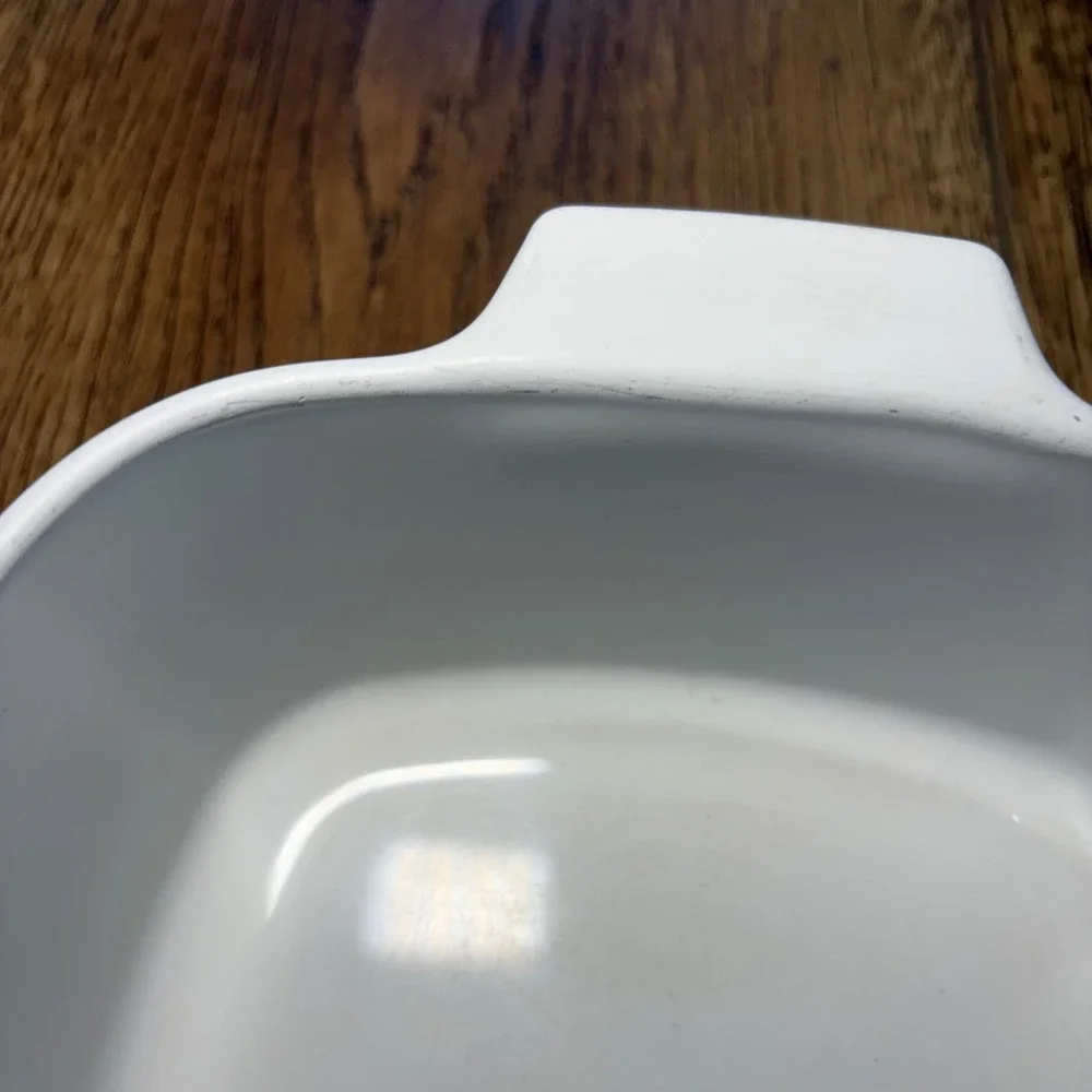 Vintage Corning Ware Shadow Iris A-1.5-B  1 1/2 Liter Casserole Dish USA Cottage